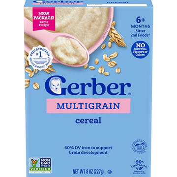 Gerber 2nd Baby Foods Multigrain Cereal