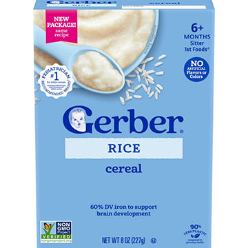 Gerber 1st Baby Foods Rice Cereal