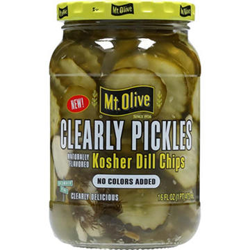 Mt. Olive Clearly Pickles Kosher Dill Chips