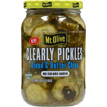 Mt. Olive Clearly Pickles Bread & Butter Chips