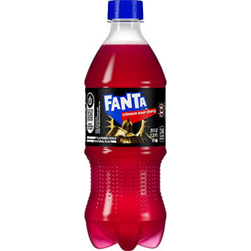 Fanta Crimson Sour Cherry Soda Soft Drink