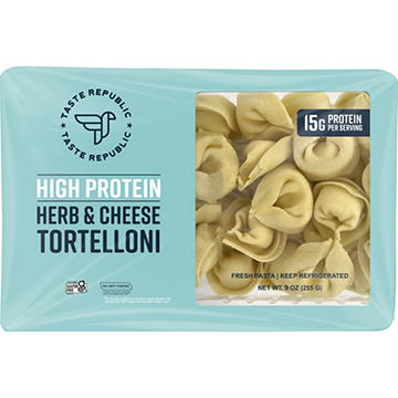 Taste Republic Gluten Free 15g High Protein Herb & Cheese Tortelloni Pasta
