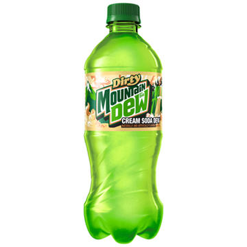 Mountain Dew Dirty Dew Cream Soda