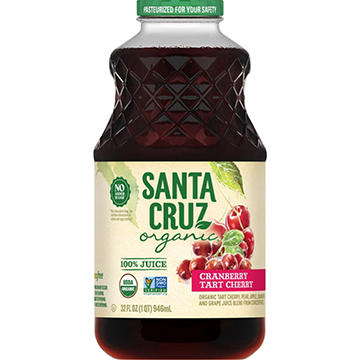 Santa Cruz Organic Cranberry Tart Cherry Juice