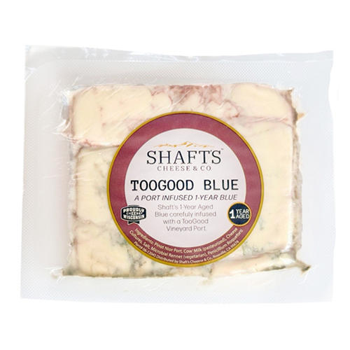 Shaft's TooGood Blue Port Infused 1-Year Blue Cheese