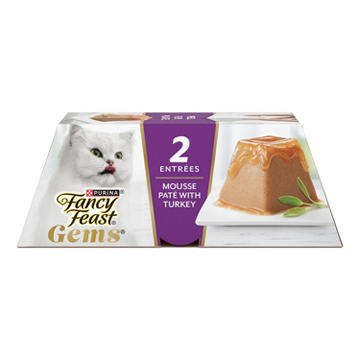 Fancy Feast Gems Pate Mousse Wet Cat Food - Turkey