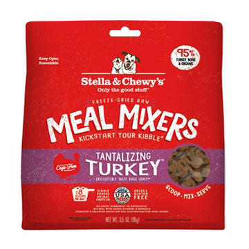 Stella & Chewy's Meal Mixer Freeze Dried Raw Meal Topper - Turkey