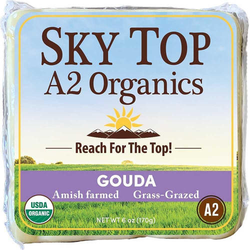 Sky Top Creamery Organic A2 Gouda Cheese