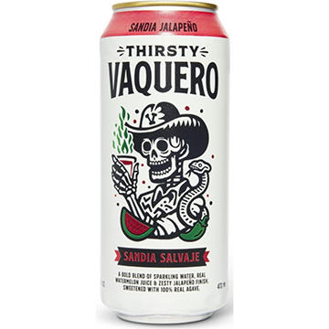 Thirsty Vaquero Sandia Salvaje Mexican-Inspired Soda - Watermelon Jalapeño