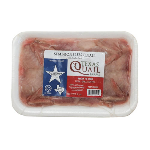 Texas Quail Farms Semi-Boneless Quail
