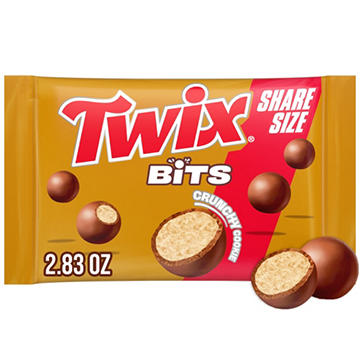 Twix Bits Crunchy Cookie Candy - Share Size