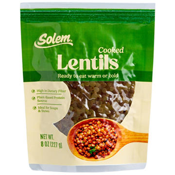 Solem Cooked Lentils