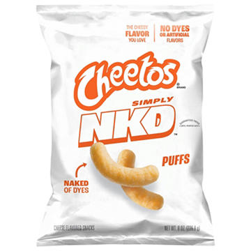Cheetos Simply NKD Puffs Cheese Snacks