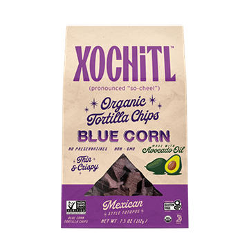 Xochitl Organic Mexican-Style Blue Corn Tortilla Chips