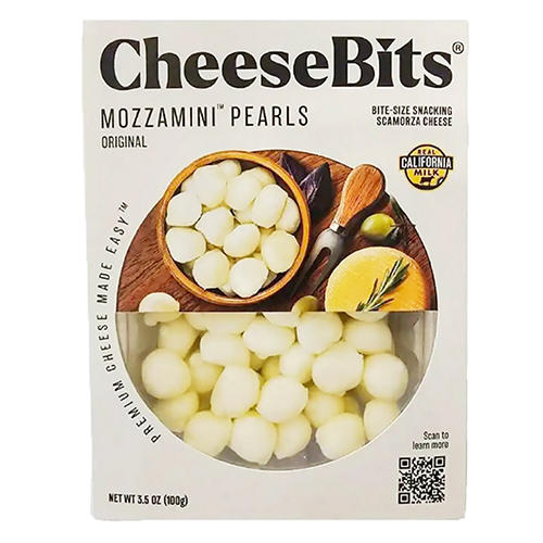 Cheese Bits Original Mozzamini Pearls Snack Cheese