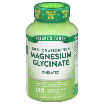 Nature's Truth Superior Absorption Magnesium Glycinate