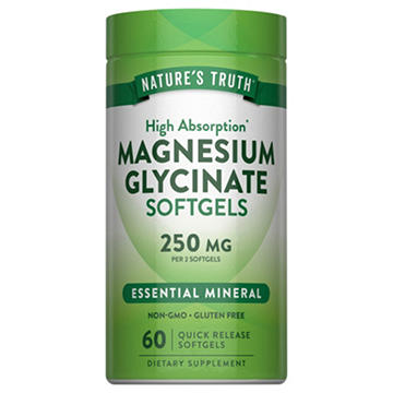 Nature's Truth High Absorption Magnesium Glycinate Softgels