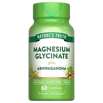Nature's Truth Magnesium Glycinate And Ashwagandha