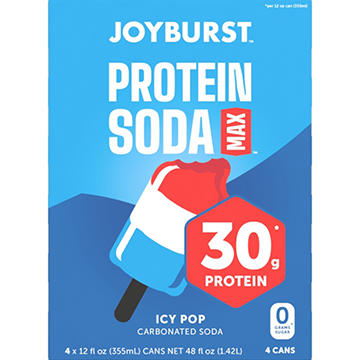 Joyburst Protein Soda Max Icy Pop