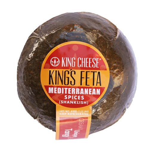 King Cheese King's Feta Cheese with Mediterranean Spices