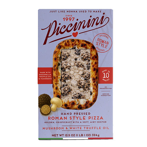 Piccinini Roman-Style Pizza - Mushroom & White Truffle Oil Pinsa