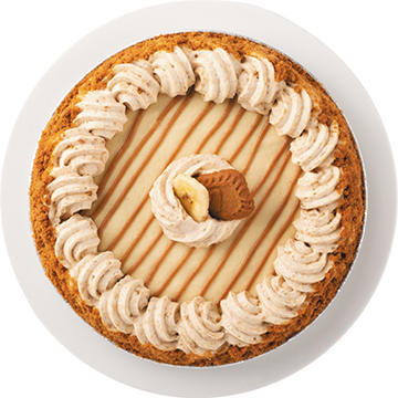 H-E-B Bakery Banana Crème Cold Pie with Biscoff Cookie Pieces