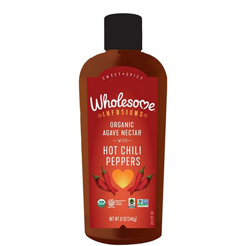 Wholesome Organic Agave Nectar with Hot Chili Peppers - Shop Sugar  substitutes at H-E-B
