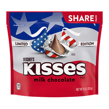 Hershey's Kisses Red White and Blue - Share Pack