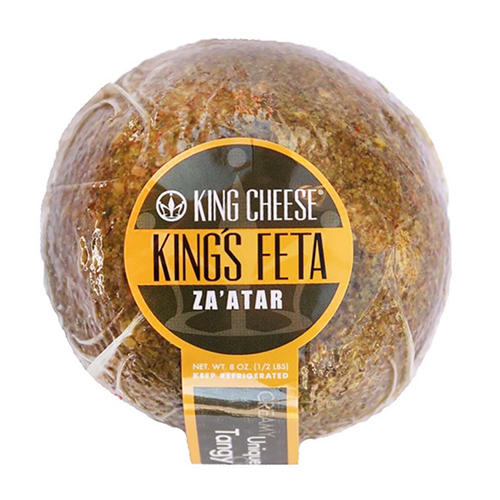 King Cheese King's Feta Cheese with Za'atar Spices