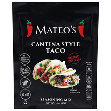Mateo's Cantina Style Taco Seasoning Mix