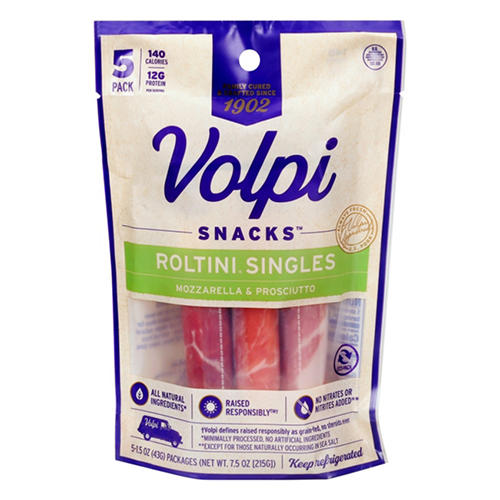 Volpi Roltini Single Cheese Snacks - Mozzarella & Prosciutto