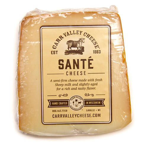 Carr Valley Cheese Sante Cheese