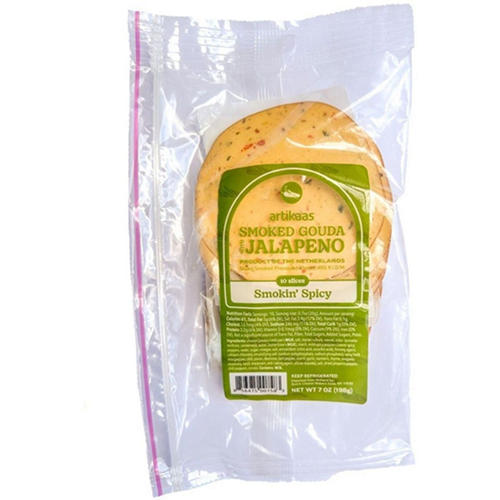 artikaas Smoked Gouda with Jalapeno Cheese Slices