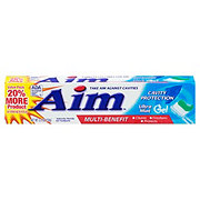 Aim Multi-Benefit Cavity Protection Gel Toothpaste - Ultra Mint