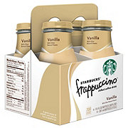 Starbucks Vanilla Frappuccino Coffee Drink 9.5 oz Bottles