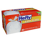 Hefty EasyFlaps Bags, Flap-Tie, Tall Kitchen, 13 Gallon - 80 bags