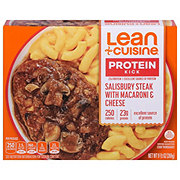 Lean Cuisine 23g Protein Salisbury Steak with Mac & Cheese Frozen Meal