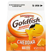 Goldfish Cheddar Crackers Snack Crackers