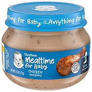 Gerber Mealtime for Baby 2nd Foods - Chicken & Gravy
