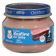 Gerber Mealtime for Baby 2nd Foods - Beef & Gravy