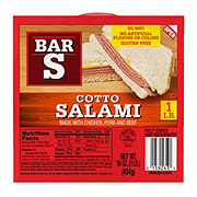 Bar S Cotto Salami