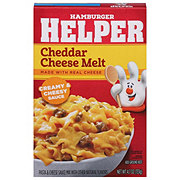 Hamburger Helper Cheddar Cheese Melt