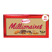 Pangburn's Millionaire$ Milk Chocolate Pecans & Honey Caramel Candy Box, 11 Pc