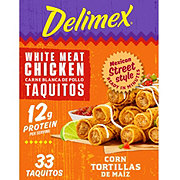 Delimex White Meat Chicken Corn Taquitos