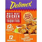 Delimex White Meat Chicken Corn Taquitos