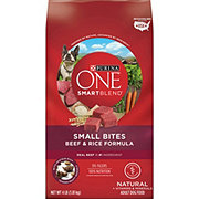 Purina ONE SmartBlend Natural Small Bites Beef & Rice Dry Dog Food