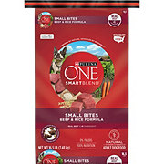 Purina One SmartBlend Natural Small Bites Beef & Rice Dry Dog Food