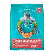 Purina ONE Purina ONE Natural Dry Cat Food, Tender Selects Blend With Real Salmon