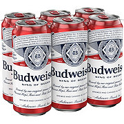 Budweiser Beer 6 pk Cans