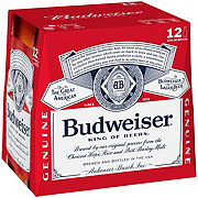 Budweiser Beer 12 pk Bottles